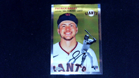 2023 Topps Chrome Platinum Anniversary #154 Patrick Bailey