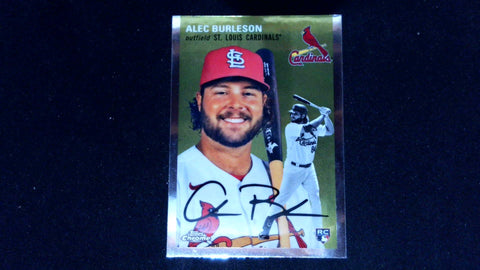 2023 Topps Chrome Platinum Anniversary #159 Alec Burleson