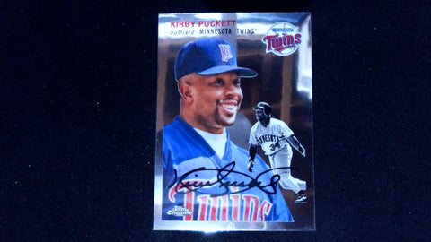 2023 Topps Chrome Platinum Anniversary #422 Kirby Puckett