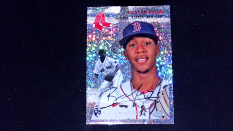 2023 Topps Chrome Platinum Anniversary #98 Brayan Bello Speckle Refractor #/150