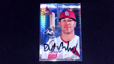 2023 Topps Chrome Platinum Anniversary #371 Dylan Carlson X-Fractor