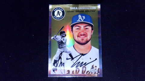 2023 Topps Chrome Platinum Anniversary #5 Shea Langeliers Refractor