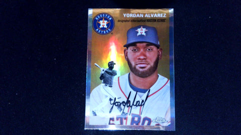 2023 Topps Chrome Platinum Anniversary #294 Yordan Alvarez Refractor