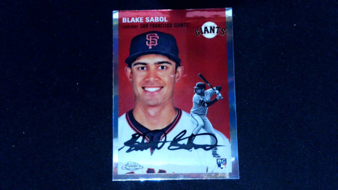 2023 Topps Chrome Platinum Anniversary #365 Blake Sabol Refractor