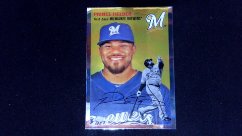 2023 Topps Chrome Platinum Anniversary #476 Prince Fielder Refractor