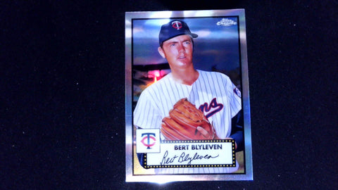 2021 Topps Chrome Platinum Anniversary #569 Bert Blyleven Refractor