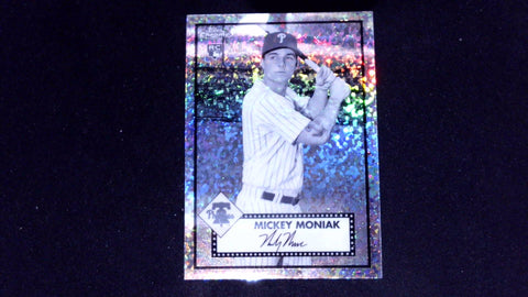 2021 Topps Chrome Platinum Anniversary #77 Mickey Moniak Black & White