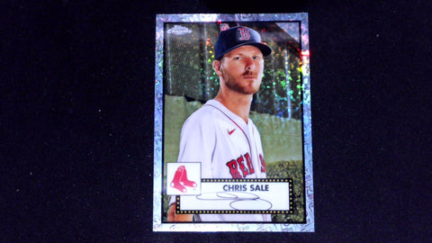 2021 Topps Chrome Platinum Anniversary #211 Chris Sale Mini Diamonds #/70