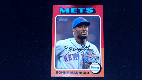 2024 Topps Heritage #296 Ronny Mauricio