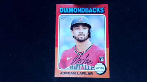 2024 Topps Heritage #429 Jordan Lawlar