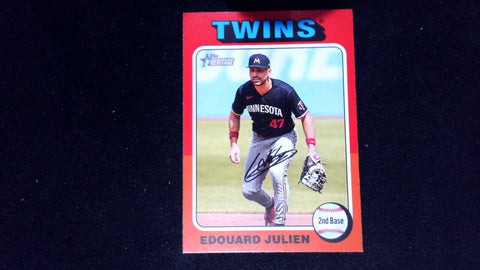 2024 Topps Heritage #32 Edouard Julien