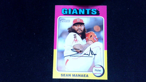 2024 Topps Heritage #64 Sean Manaea