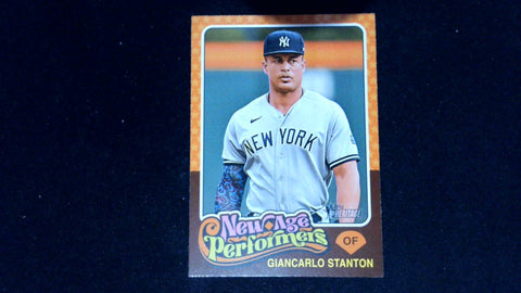 2024 Topps Heritage #NAP-16 Giancarlo Stanton New Age Performers