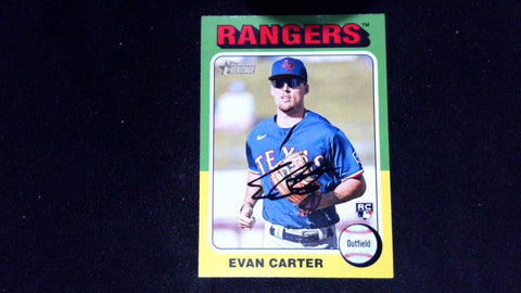 2024 Topps Heritage #170 Evan Carter