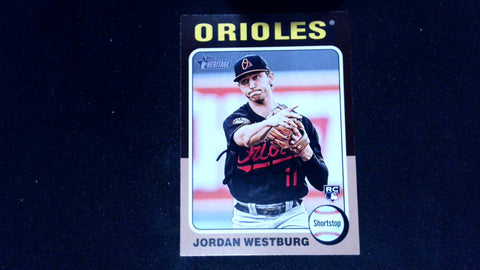 2024 Topps Heritage #229 Jordan Westburg