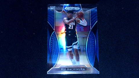 2019 Panini Prizm Draft Picks #73 Rui Hachimura Prizms Blue