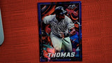 2022 Topps Fire #188 Frank Thomas Purple #/99