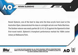 2026 Topps Now #1 Novak Djokovic PR: 2890