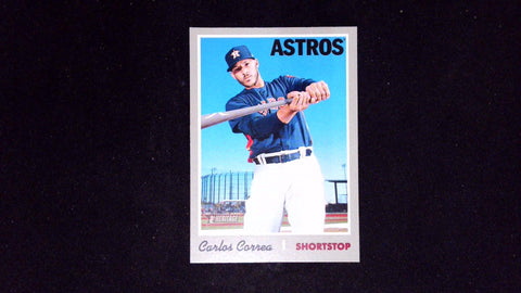 2019 Topps Heritage #423 Carlos Correa