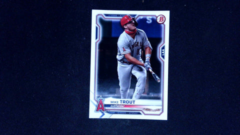 2021 Bowman #17 Mike Trout