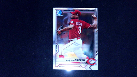 2021 Bowman #BCP-127 Hunter Greene Chrome Prospects