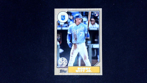 2022 Topps Update #87TBU-7 Bobby Witt Jr. 1987 Topps Baseball