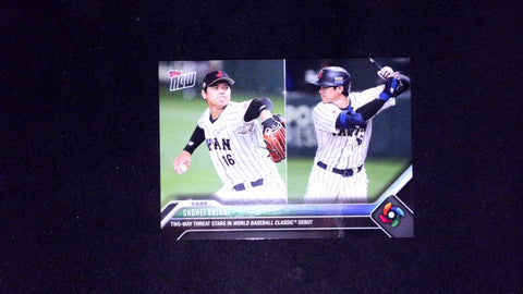 2023 Topps Now World Baseball Classic #WBC-8 Shohei Ohtani