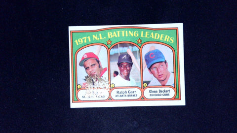 2021 Topps Heritage #85 71 NL Batting Leaders - Torre / Garr / Beckert Buybacks