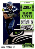 2018 Panini Contenders #12 Earl Thomas III