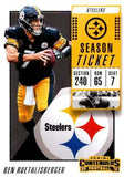 2018 Panini Contenders #19 Ben Roethlisberger