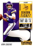 2018 Panini Contenders #39 Kirk Cousins