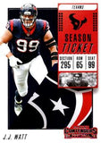2018 Panini Contenders #61 J.J. Watt
