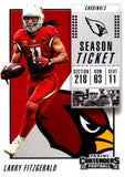 2018 Panini Contenders #97 Larry Fitzgerald