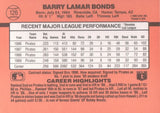 1990 Donruss #126 Barry Bonds