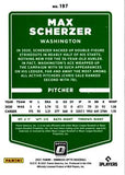 2021 Donruss Optic #197 Max Scherzer