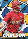 2021 Topps Fire #17 Dylan Carlson