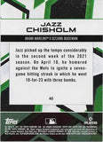 2021 Topps Fire #40 Jazz Chisholm