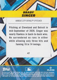 2021 Topps Fire #47 Brady Singer
