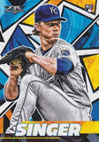 2021 Topps Fire #47 Brady Singer