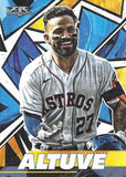 2021 Topps Fire #77 Jose Altuve