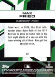 2021 Topps Fire #82 Max Fried