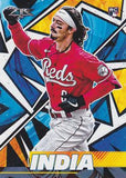 2021 Topps Fire #106 Jonathan India