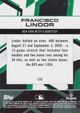 2021 Topps Fire #133 Francisco Lindor