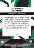 2021 Topps Fire #141 Chipper Jones