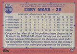 2021 Topps Pro Debut #PD-158 Coby Mayo