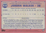 2021 Topps Pro Debut #PD-169 Jordan Walker