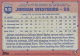 2021 Topps Pro Debut #PD-186 Jordan Westburg