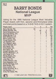 1991 Donruss #762 Barry Bonds
