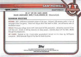 2021-22 Bowman University #81 Sam Howell