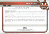 2021-22 Bowman University #96 Sam Howell